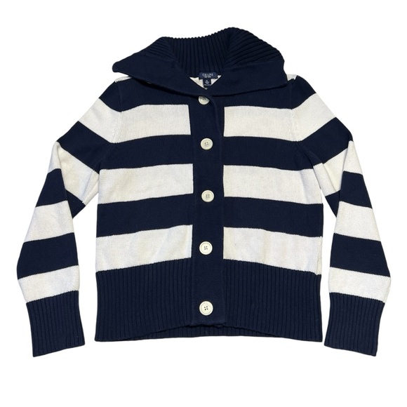 Chaps Sweaters - Chaps - Women’s Striped Sweater Sz. XL